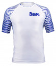 OKAMI Rashguard Big Kanji White